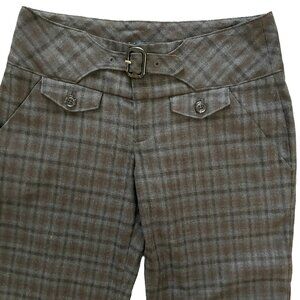 Anthropologie Women’s Plaid Crop Pants, Size: 6